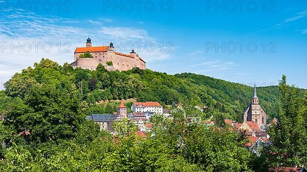 Old town with Plassenburg