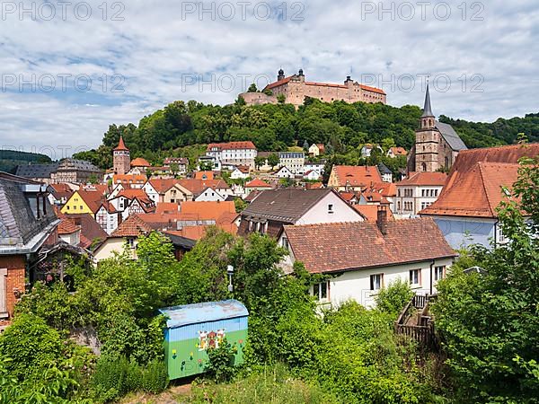 Old town with Plassenburg