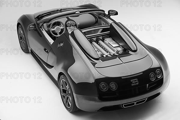 Sports car special model Rembrandt Bugatti from the series Les Legendes de Bugatti. The model