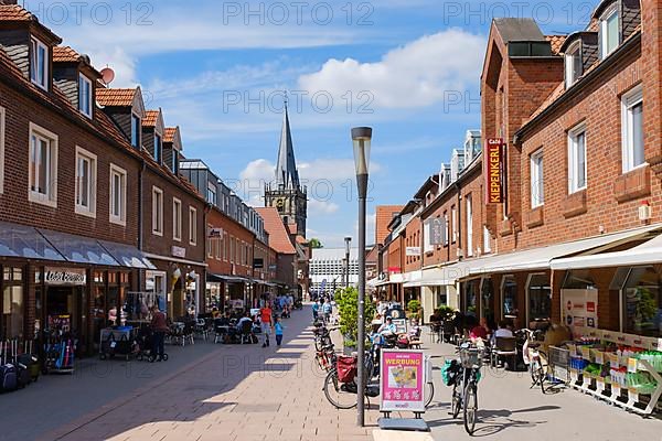 Pedestrian zone of the city of Ahaus