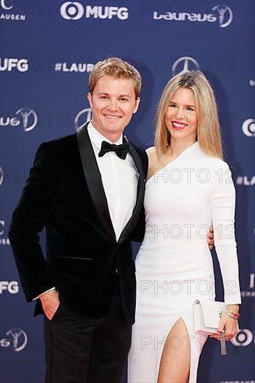 Nico Rosberg with woman Vivian Sibold