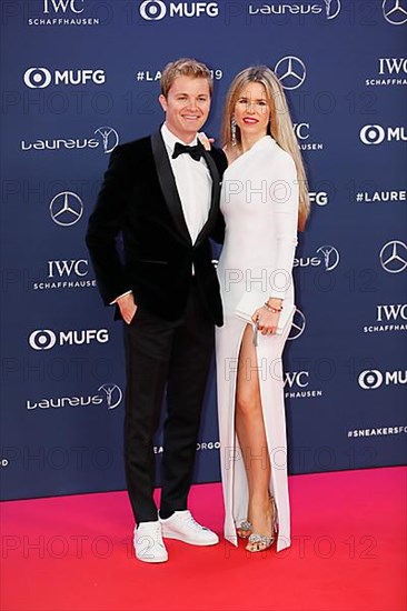 Nico Rosberg with woman Vivian Sibold