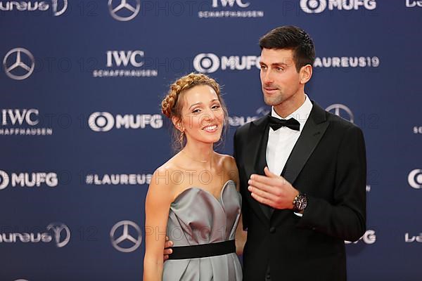 Novak and Jelena Djokovic