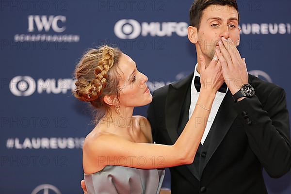 Novak and Jelena Djokovic