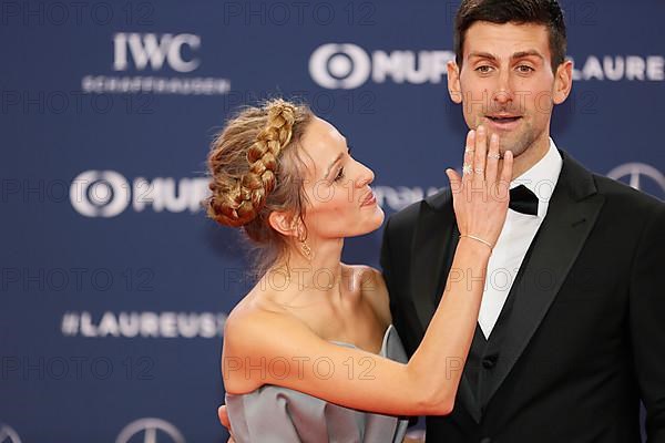 Novak and Jelena Djokovic