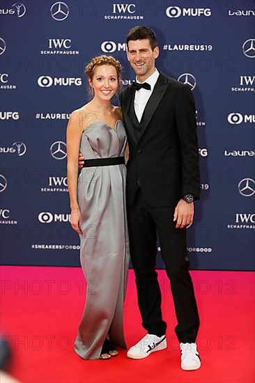 Novak and Jelena Djokovic