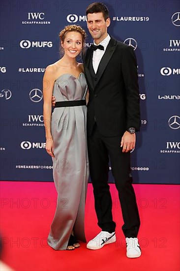 Novak and Jelena Djokovic