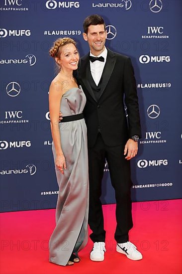 Novak and Jelena Djokovic