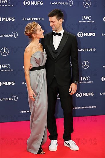 Novak and Jelena Djokovic