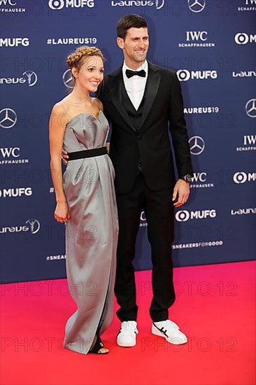 Novak and Jelena Djokovic