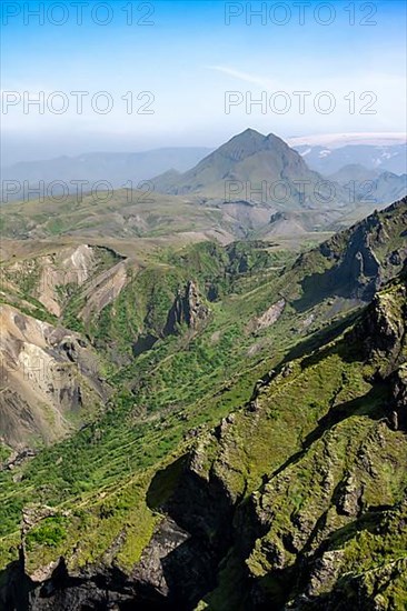 View of mountain landscape