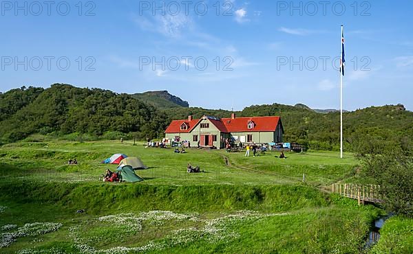 Langidalur Hut and Campsite