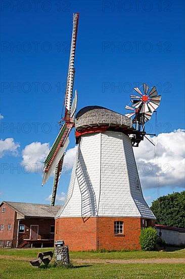 Historic windmill Eyendorf from 1897