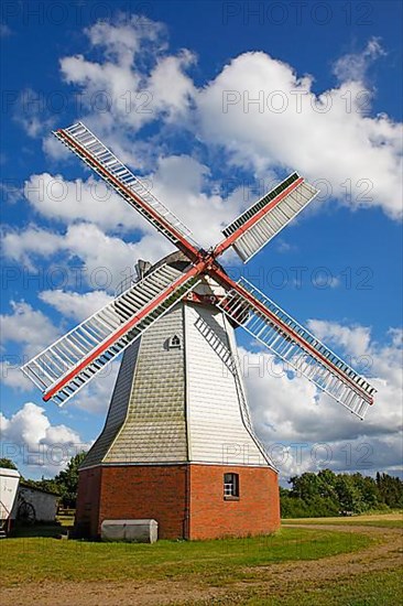 Historic windmill Eyendorf from 1897