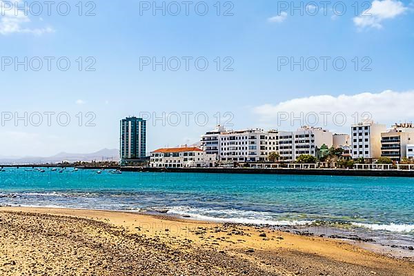 Arrecife cityscape seen from San Gabriel castle