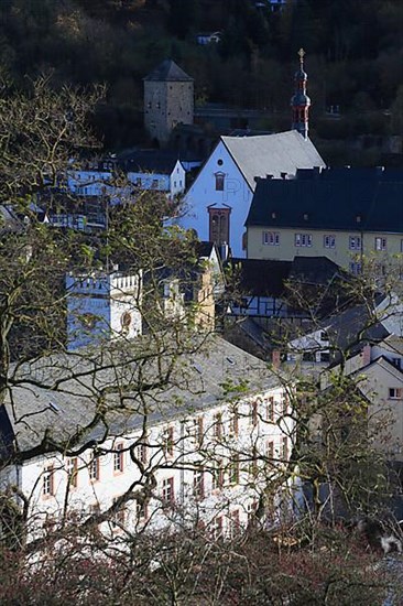 Bad Muenstereifel seen from the city wall