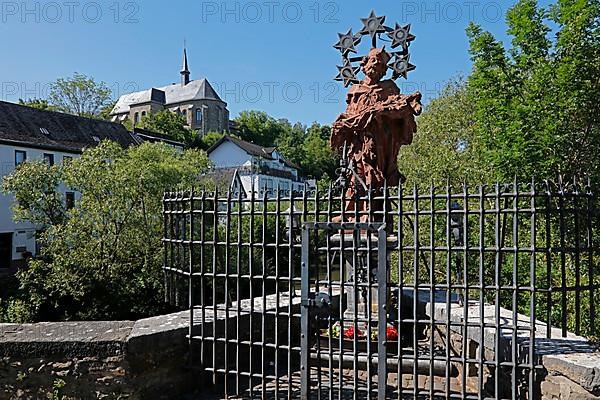 Statue of St. John of Nepomuk on the Stone Bridge