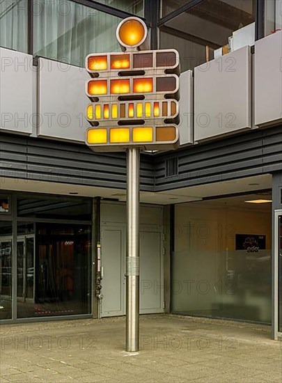 Set Theory Clock at Europa Center