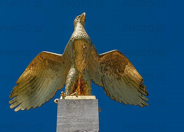 Golden Eagle in front of the House of German Sports