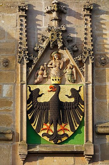 Imperial coat of arms with imperial eagle