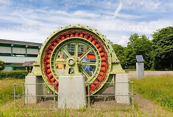 Old hydroelectric power plant power station