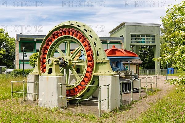 Old hydroelectric power plant power station