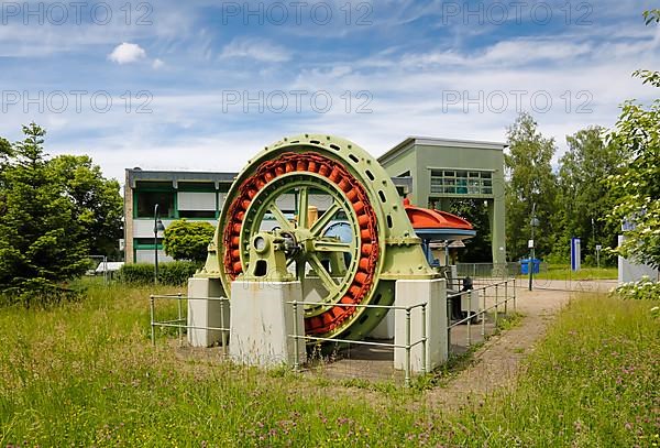 Old hydroelectric power plant power station