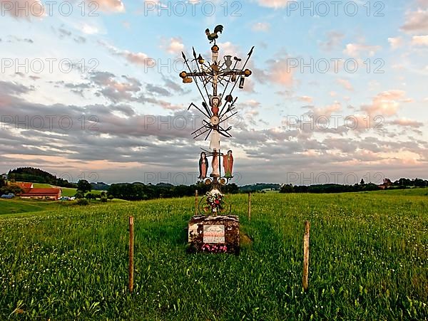 Schaebisches Allgaeu: wayside shrine