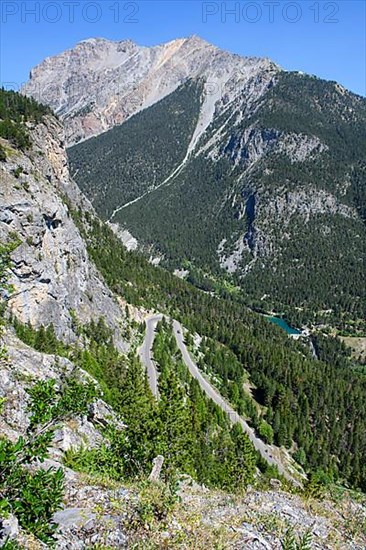 View of Monte Cotolivier near Bardonecchia