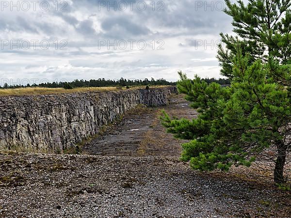 Abandoned quarry