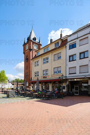 Historic Town Hall Tower and Cafe'extrablatt