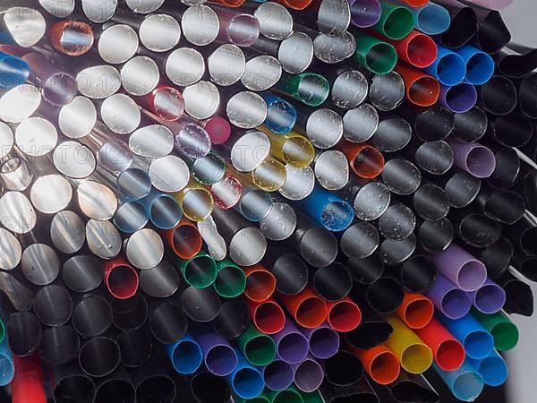 Colourful tubes