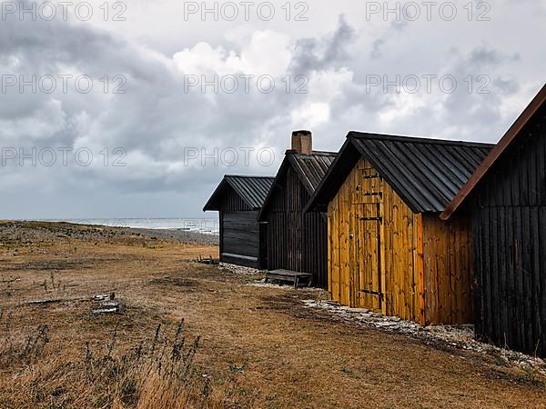 Old fishing huts