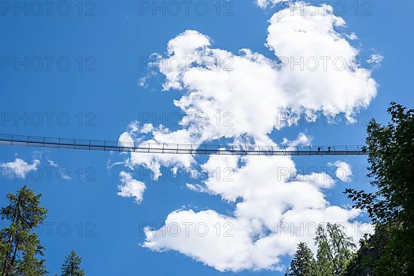 Holzgau suspension bridge