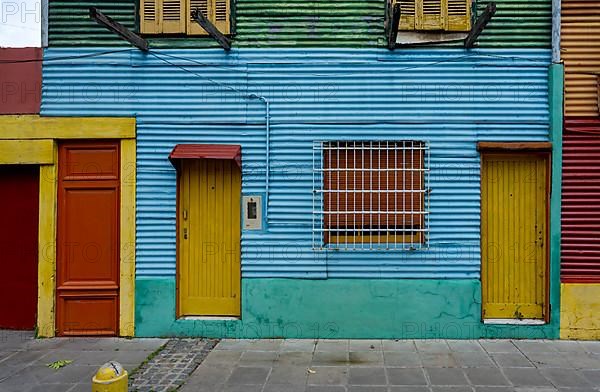 Colourful buildings