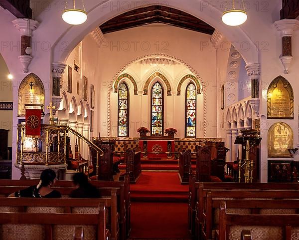 St. Stephen's church interior in Ooty or Udhagamandalam