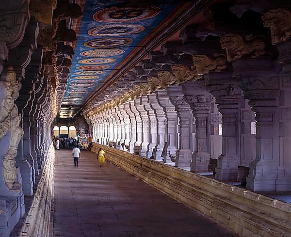 Longest temple corridor