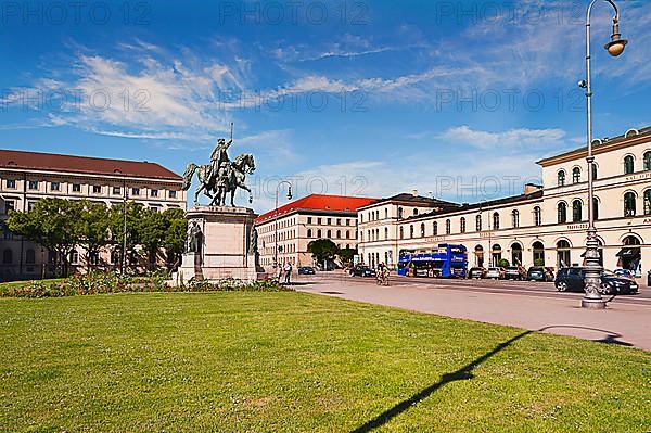 Equestrian statue of King Ludwig I King of Bavaria