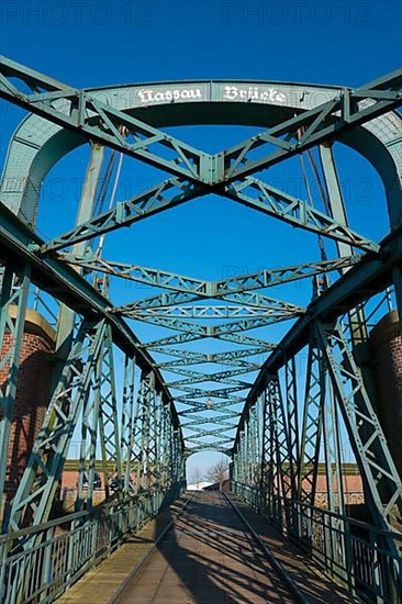 Nassau bridge in Nassau harbour or pontoon harbour