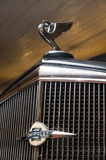 Radiator mascot on a 1935 Chevrolet Standard Sedan