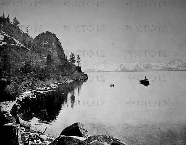 Tahoe Lake on a plateau at an altitude of 2024 metres