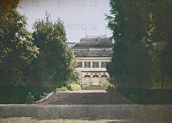 Historic photo of the castle in Veitshoechheim