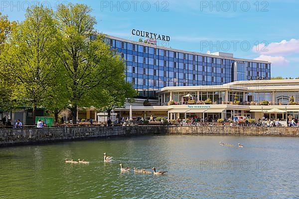 Courtyard Marriott Hotel and Seeterrassen