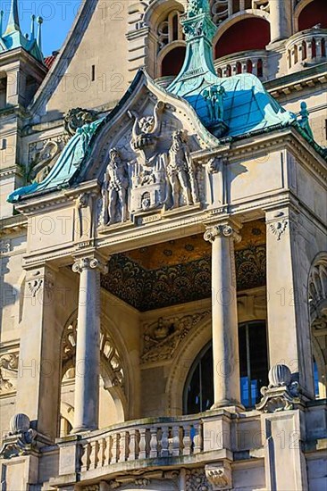 Entrance facade on Trammplatz