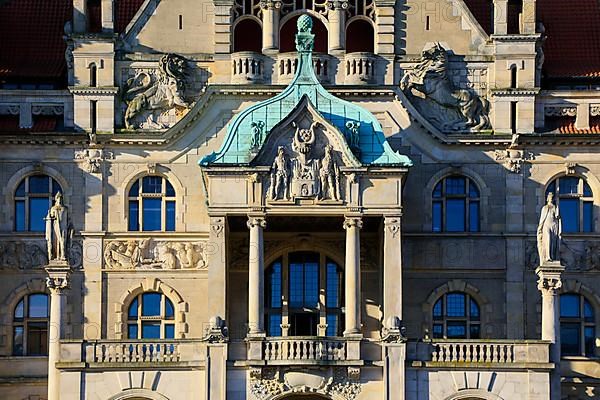 Entrance facade on Trammplatz