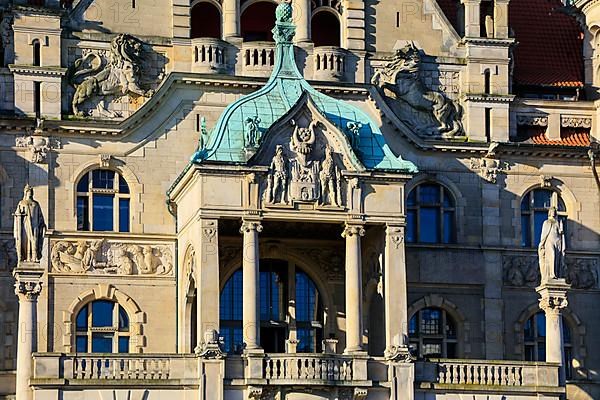 Entrance facade on Trammplatz