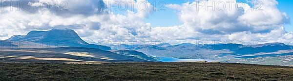 Ben Hope and Loch Hope in Sutherland