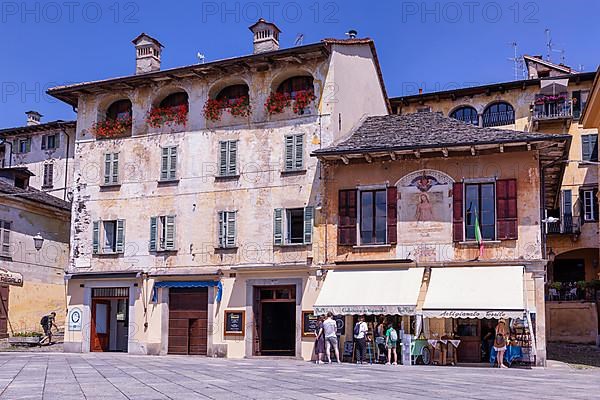 The old town of Orta San Giulio