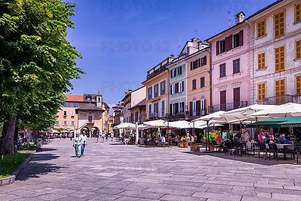 The old town of Orta San Giulio