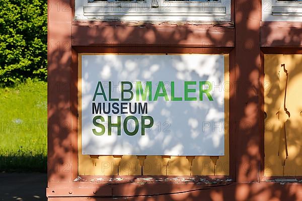 Sign Albmaler Museum